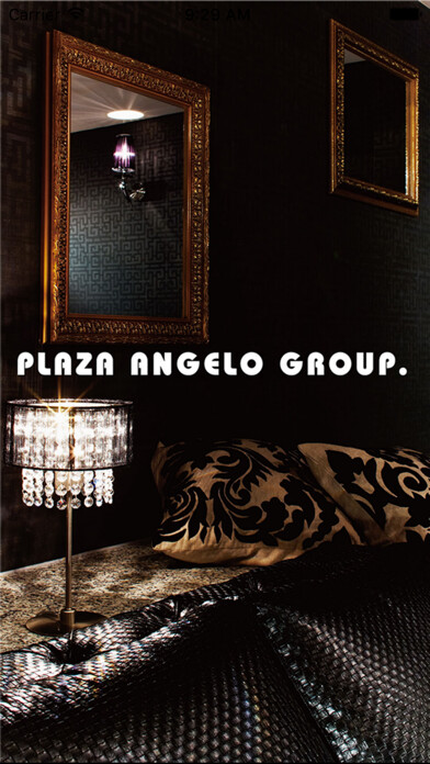 Emulate iPhone app PLAZA ANGELO GROUP using MyAndroid