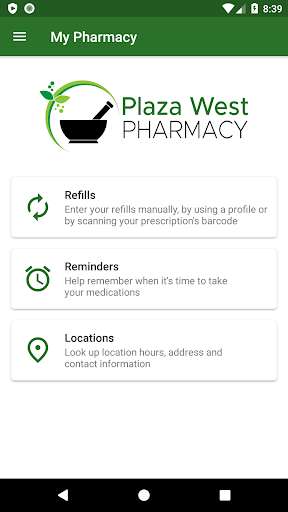 Run android online APK Plaza West Pharmacy of Sedalia from MyAndroid or emulate Plaza West Pharmacy of Sedalia using MyAndroid