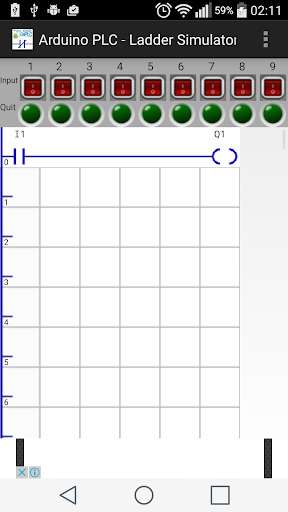 Run android online APK PLC - Ladder Simulator for Arduino from MyAndroid or emulate PLC - Ladder Simulator for Arduino using MyAndroid