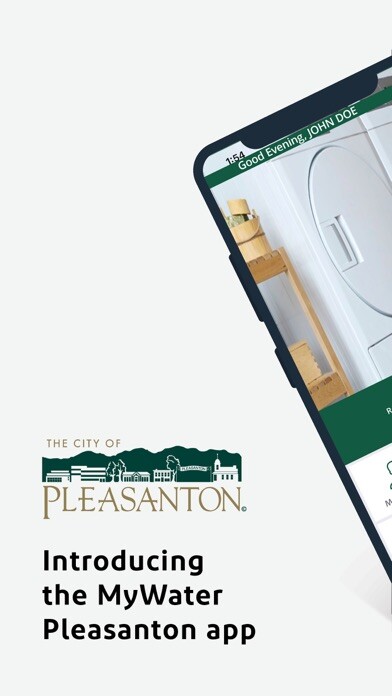 Emulate iPhone app Pleasanton Water using MyAndroid