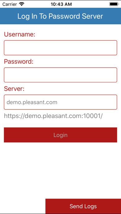 Emulate iPhone app Pleasant Password Server App using MyAndroid Emulate iPhone app Pleasant Password Server App using MyAndroid