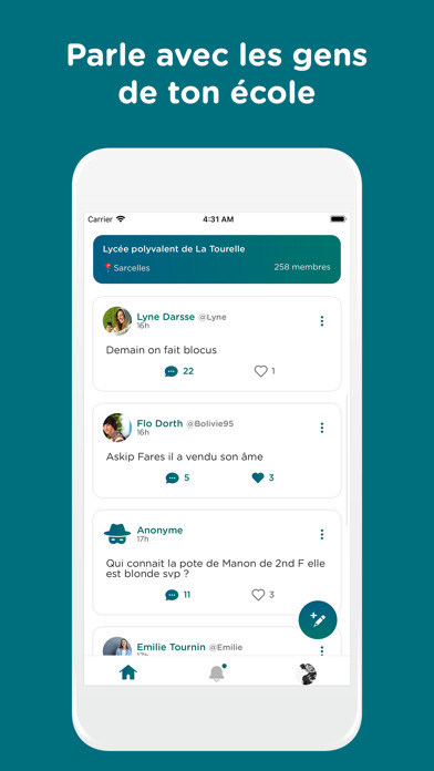 Emulate iPhone app Pleet - Discute avec ton école using MyAndroid Emulate iPhone app Pleet - Discute avec ton école using MyAndroid