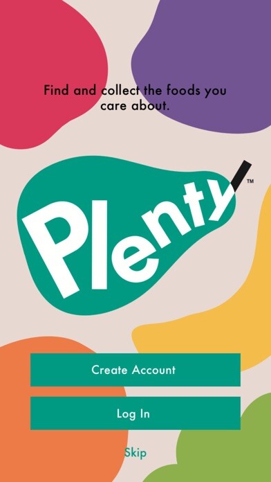 Emulate iPhone app Plenty: Collect Foods You Love using MyAndroid