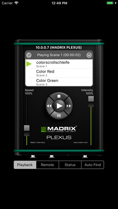 Emulate iPhone app Plexus Remote using MyAndroid Emulate iPhone app Plexus Remote using MyAndroid