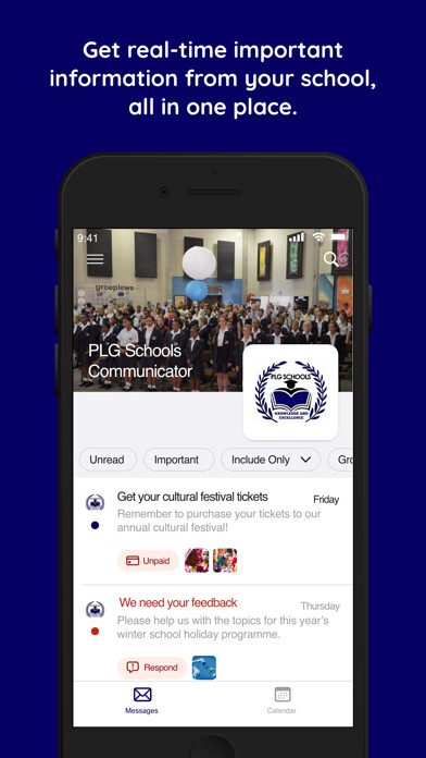 Emulate iPhone app PLG Schools Communicator using MyAndroid Emulate iPhone app PLG Schools Communicator using MyAndroid