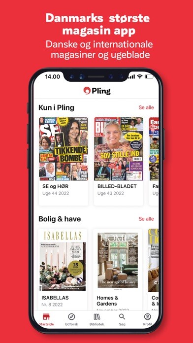 Emulate iPhone app Pling – magasiner og ugeblade using MyAndroid Emulate iPhone app Pling – magasiner og ugeblade using MyAndroid