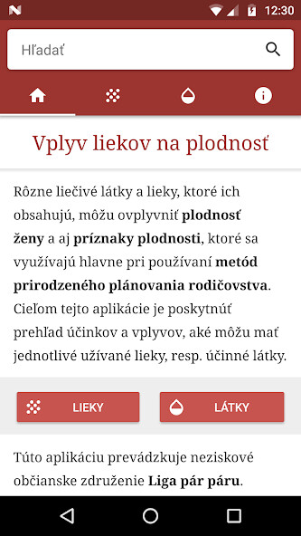 Run android online APK Plodnosť a lieky from MyAndroid or emulate Plodnosť a lieky using MyAndroid