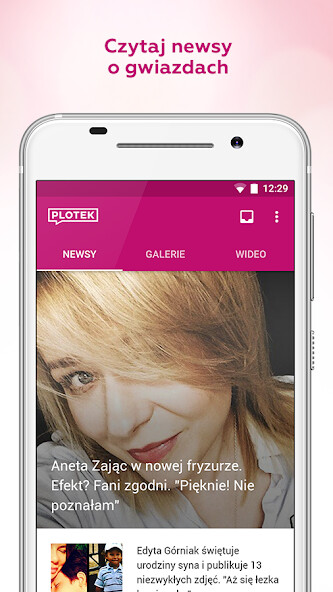 Run android online APK Plotek - plotki o gwiazdach from MyAndroid or emulate Plotek - plotki o gwiazdach using MyAndroid