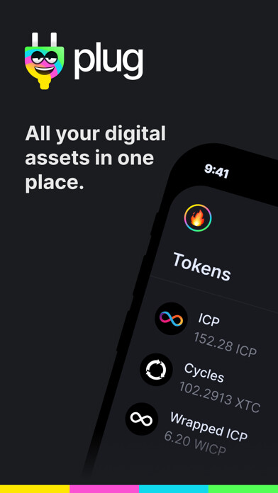 Emulate iPhone app Plug - Crypto Wallet using MyAndroid