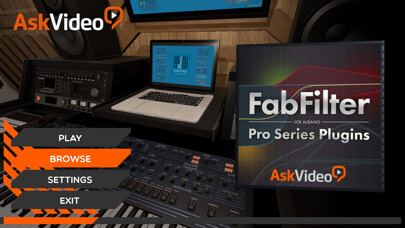 Emulate iPhone app Plugins Course For Fab Filter using MyAndroid