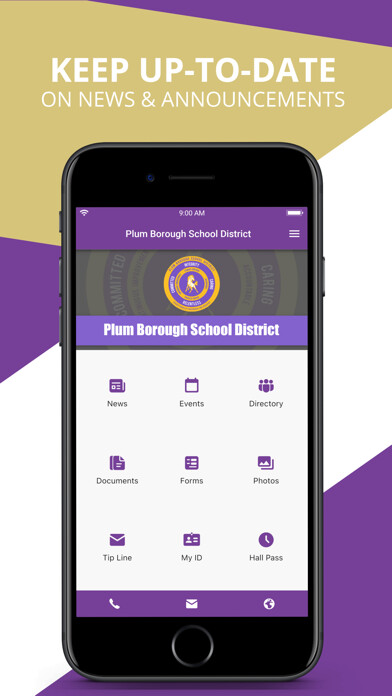 Emulate iPhone app Plum Borough School District using MyAndroid Emulate iPhone app Plum Borough School District using MyAndroid