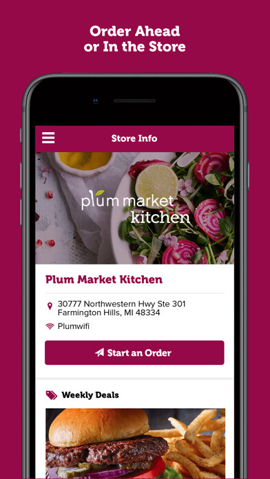 Emulate iPhone app Plum Market Food Service using MyAndroid Emulate iPhone app Plum Market Food Service using MyAndroid