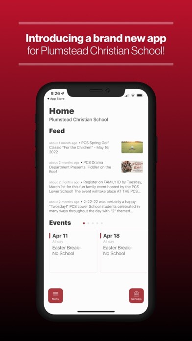 Emulate iPhone app Plumstead Christian School using MyAndroid Emulate iPhone app Plumstead Christian School using MyAndroid