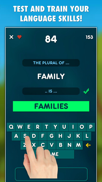 Emulate iPhone app Plurals & Singulars Test PRO using MyAndroid Emulate iPhone app Plurals & Singulars Test PRO using MyAndroid