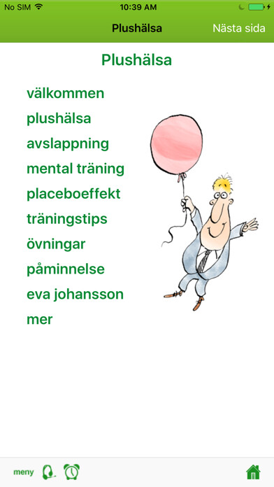 Emulate iPhone app Plushälsa using MyAndroid