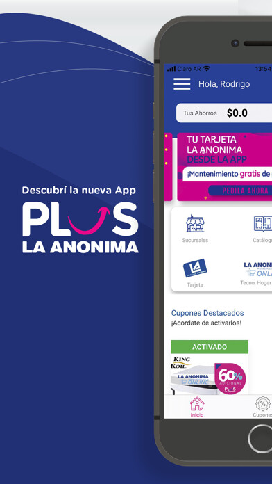 Emulate iPhone app Plus La Anonima using MyAndroid Emulate iPhone app Plus La Anonima using MyAndroid