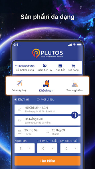 Run android online APK Plutos Agent - B2B Travel App from MyAndroid or emulate Plutos Agent - B2B Travel App using MyAndroid