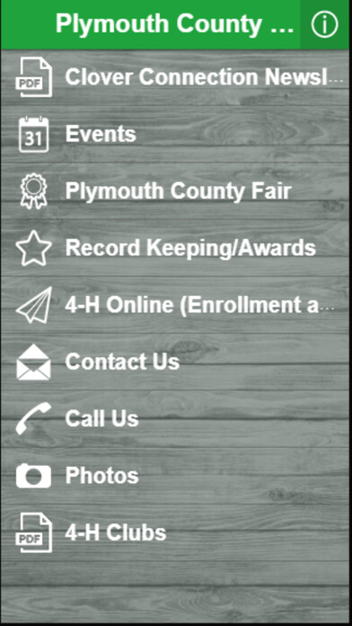 Emulate iPhone app Plymouth County 4-H using MyAndroid