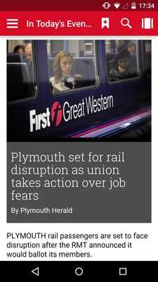 Emulate Android APK Plymouth Herald Evening Edit. Emulate Android APK Plymouth Herald Evening Edit.
