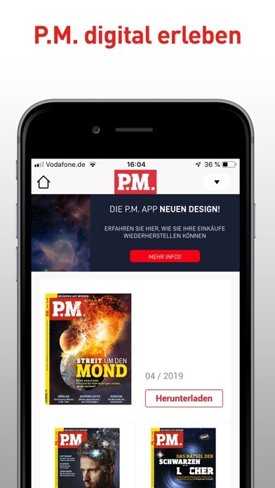 Emulate iPhone app PM Magazin using MyAndroid Emulate iPhone app PM Magazin using MyAndroid