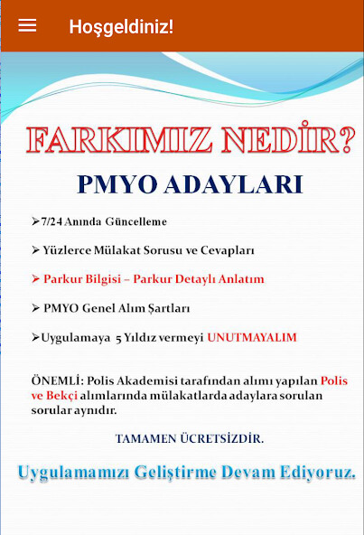 Run android online APK PMYO Haber ve Mülakat Soruları from MyAndroid or emulate PMYO Haber ve Mülakat Soruları using MyAndroid Run android online APK PMYO Haber ve Mülakat Soruları from MyAndroid or emulate PMYO Haber ve Mülakat Soruları using MyAndroid