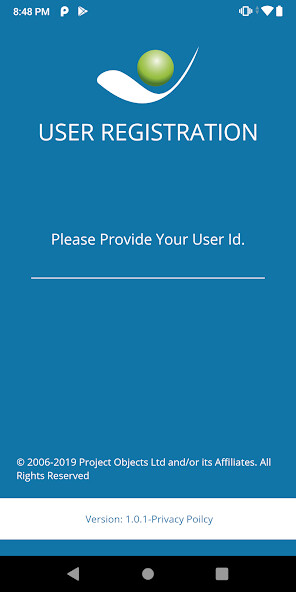 Run android online APK PO Authenticator from MyAndroid or emulate PO Authenticator using MyAndroid