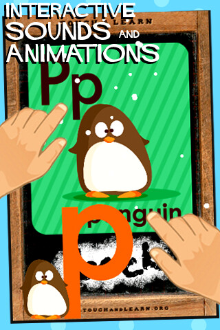 Emulate iPhone app Pocket abc Lite - Letters & Sounds using MyAndroid
