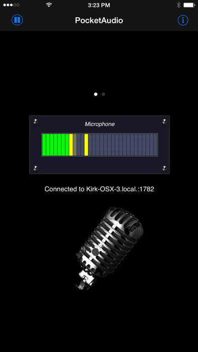 Emulate iPhone app PocketAudio using MyAndroid