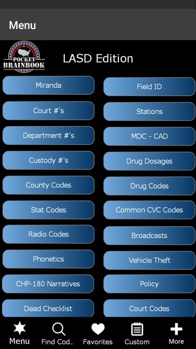 Emulate iPhone app Pocket Brainbook - LASD using MyAndroid Emulate iPhone app Pocket Brainbook - LASD using MyAndroid