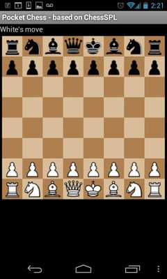 Emulate Android APK PocketChess based on SPL