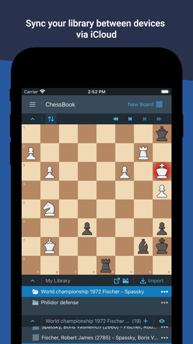 Emulate iPhone app Pocket Chess Book using MyAndroid Emulate iPhone app Pocket Chess Book using MyAndroid
