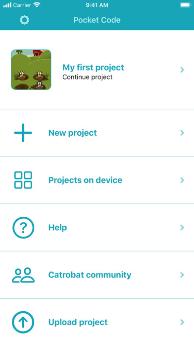 Emulate iPhone app Pocket Code using MyAndroid Emulate iPhone app Pocket Code using MyAndroid