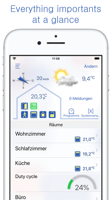 Emulate iPhone app pocket control HM Abo using MyAndroid