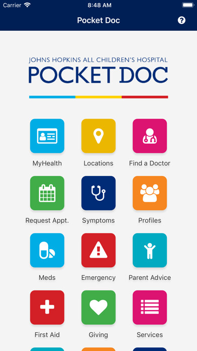 Emulate iPhone app Pocket Doc - JHACH using MyAndroid Emulate iPhone app Pocket Doc - JHACH using MyAndroid