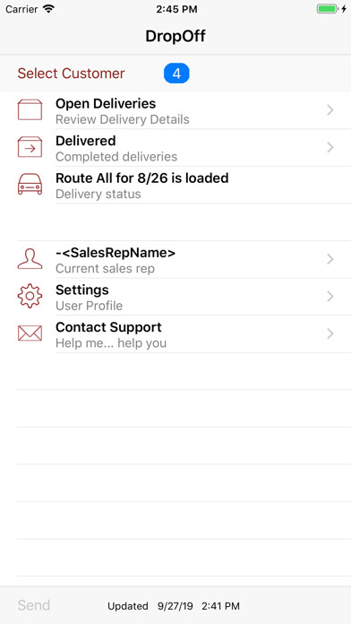 Emulate iPhone app Pocket DropOff using MyAndroid Emulate iPhone app Pocket DropOff using MyAndroid