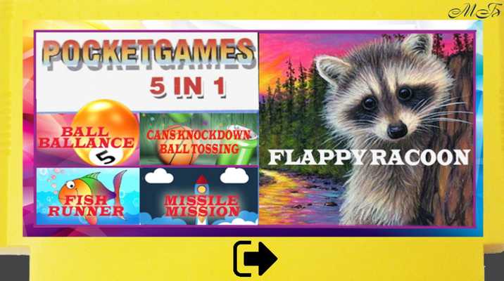 Emulate Android APK Pocket game 5 in 1 Emulate Android APK Pocket game 5 in 1