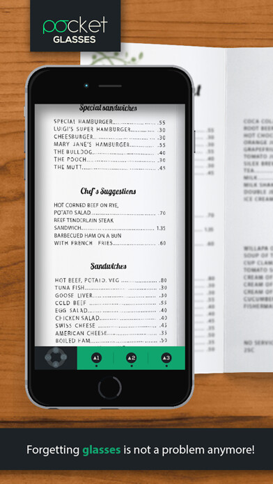 Emulate iPhone app Pocket Glasses PRO using MyAndroid Emulate iPhone app Pocket Glasses PRO using MyAndroid
