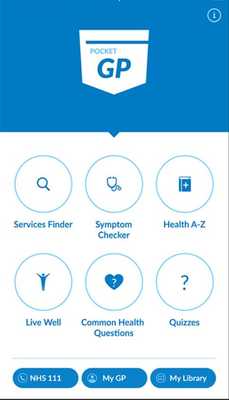 Emulate Android APK Pocket GP - Mobile NHS Guide