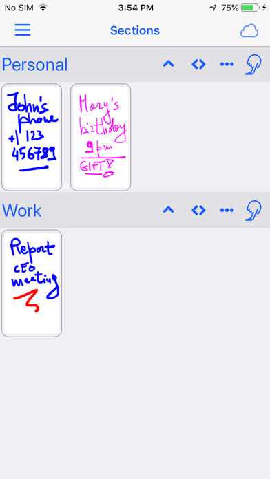 Emulate iPhone app PocketJot - Handwritten Notes using MyAndroid Emulate iPhone app PocketJot - Handwritten Notes using MyAndroid