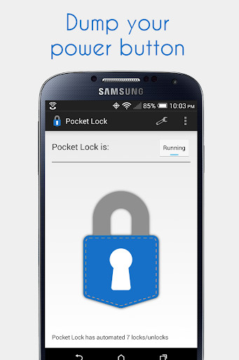 Run android online APK Pocket Lock from MyAndroid or emulate Pocket Lock using MyAndroid