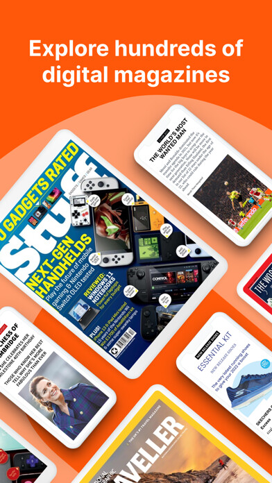Emulate iPhone app Pocketmags Digital Newsstand using MyAndroid