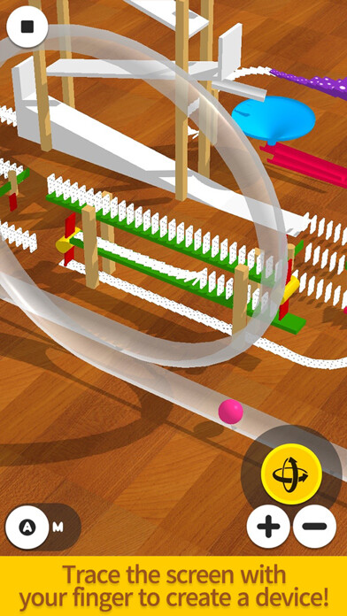 Emulate iPhone app Pocket Marble Runs using MyAndroid