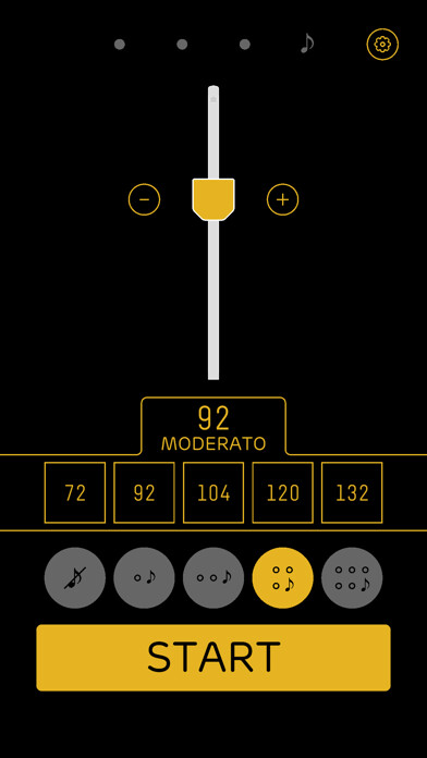 Emulate iPhone app Pocket Metronome using MyAndroid Emulate iPhone app Pocket Metronome using MyAndroid