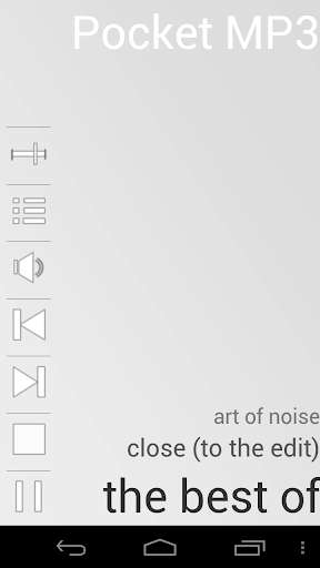 Run android online APK Pocket MP3 from MyAndroid or emulate Pocket MP3 using MyAndroid