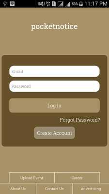 Emulate Android APK PocketNotice
