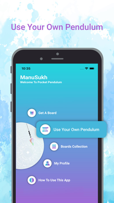 Emulate iPhone app Pocket Pendulum using MyAndroid Emulate iPhone app Pocket Pendulum using MyAndroid