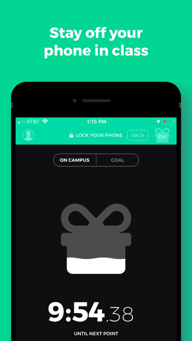 Emulate iPhone app Pocket Points: Student Rewards using MyAndroid