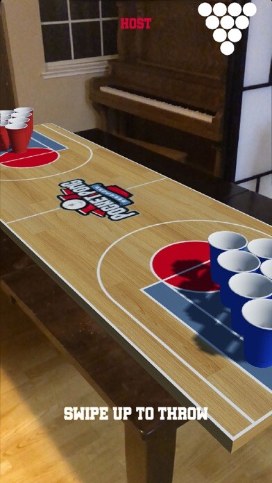 Emulate iPhone app Pocket Pong: Beer Pong using MyAndroid