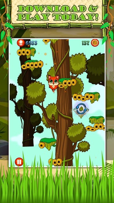Emulate iPhone app Pocket Posse Cartoon Jumping Adventure Game with Cats Dogs and Family Pets FREE using MyAndroid