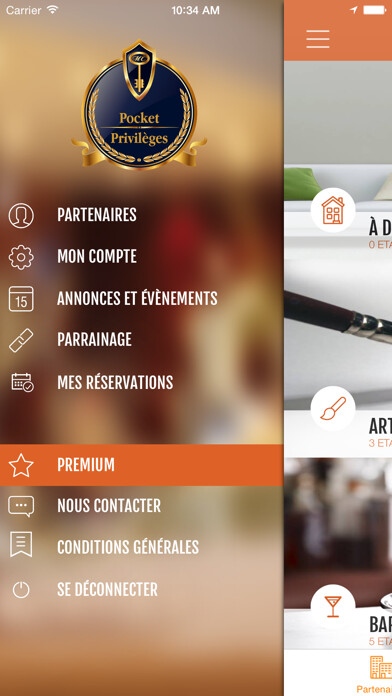 Emulate iPhone app Pocket Privileges : your efficient concierge app using MyAndroid Emulate iPhone app Pocket Privileges : your efficient concierge app using MyAndroid